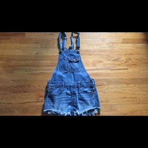 American Eagle Overall Shorts